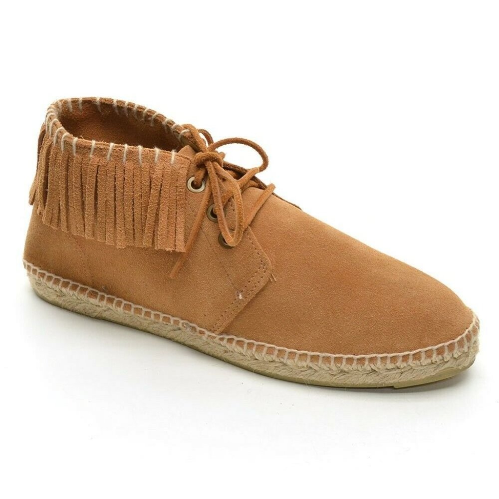 Manebi + illesteva  Fringe Espadrille Booties 40